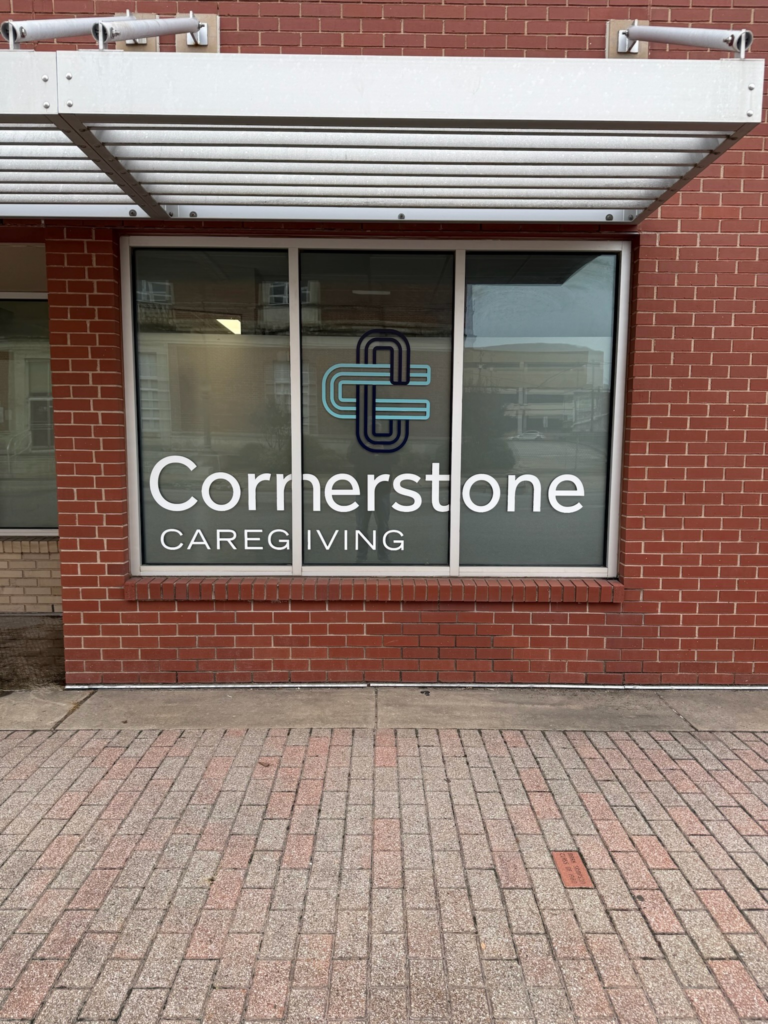 Cornerstone Caregiving Building Graphics